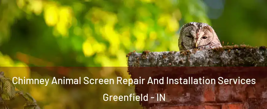  Chimney Animal Screen Repair And Installation Services Greenfield - IN